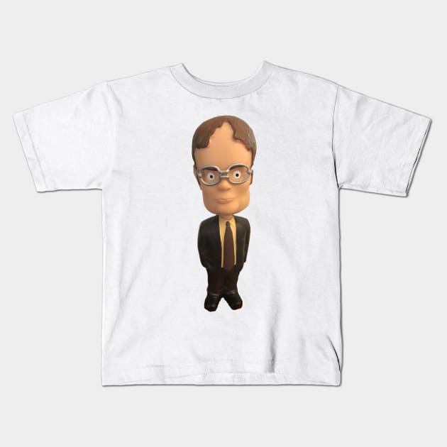 dwight schrute Kids T-Shirt by WooleOwl